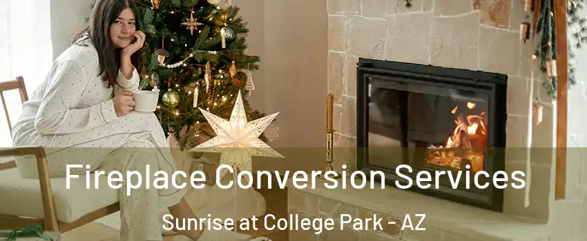 Fireplace Conversion Services Sunrise at College Park - AZ