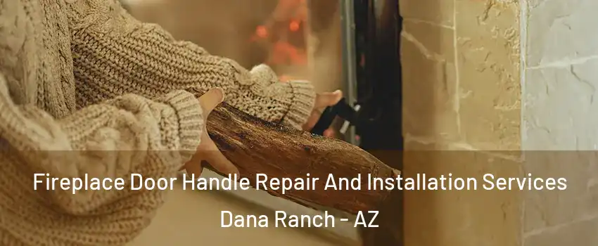 Fireplace Door Handle Repair And Installation Services Dana Ranch - AZ
