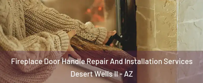 Fireplace Door Handle Repair And Installation Services Desert Wells II - AZ