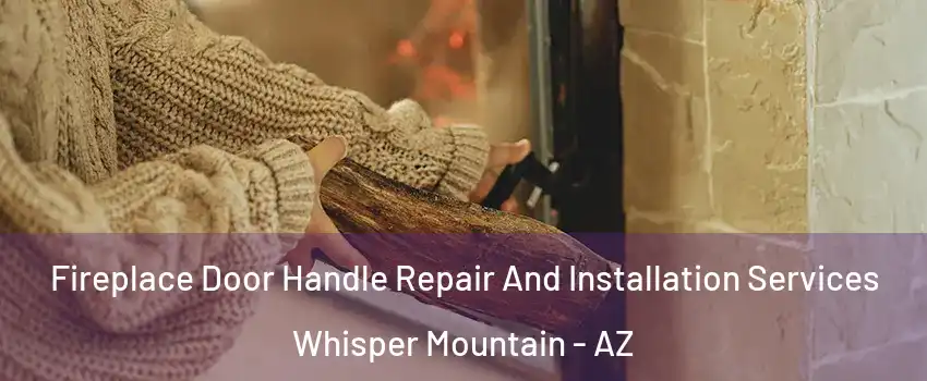Fireplace Door Handle Repair And Installation Services Whisper Mountain - AZ