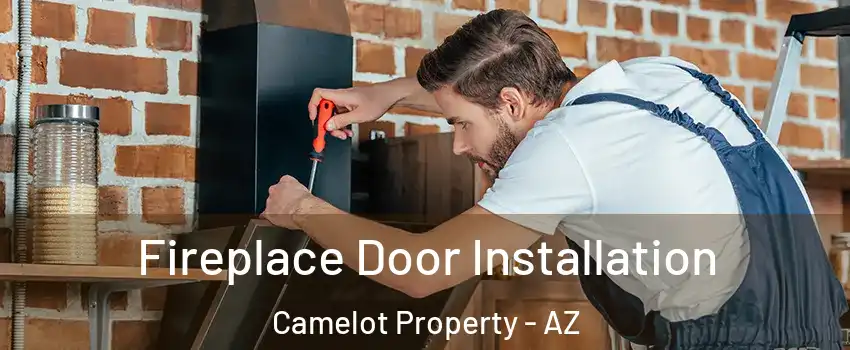 Fireplace Door Installation Camelot Property - AZ