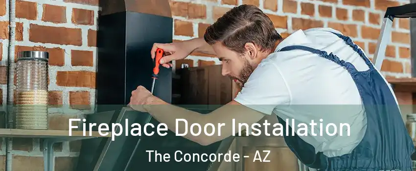 Fireplace Door Installation The Concorde - AZ