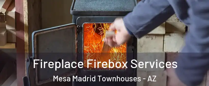 Fireplace Firebox Services Mesa Madrid Townhouses - AZ