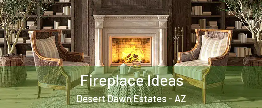 Fireplace Ideas Desert Dawn Estates - AZ