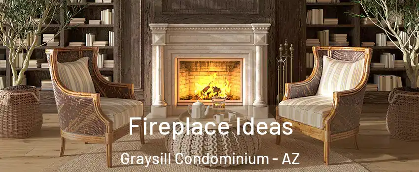 Fireplace Ideas Graysill Condominium - AZ