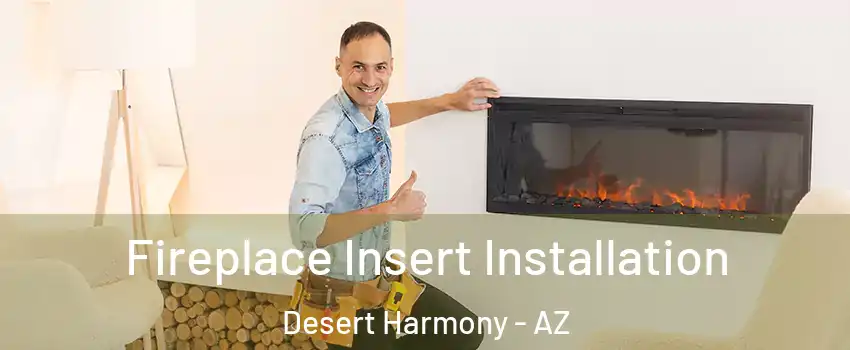 Fireplace Insert Installation Desert Harmony - AZ