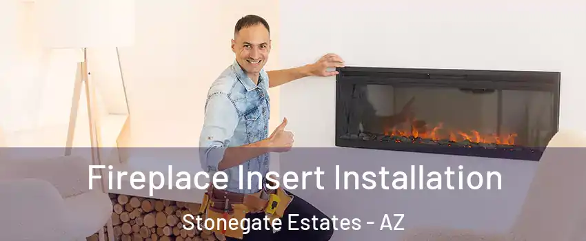 Fireplace Insert Installation Stonegate Estates - AZ