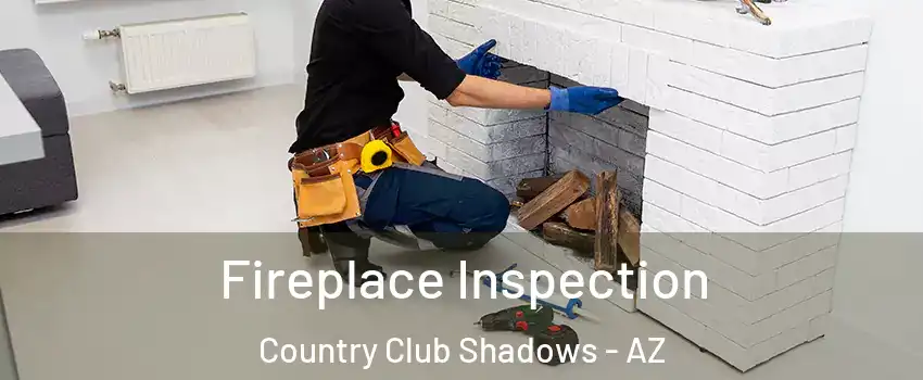 Fireplace Inspection Country Club Shadows - AZ