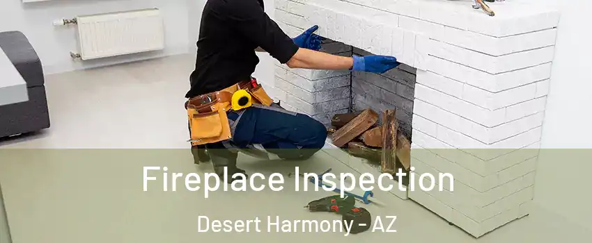 Fireplace Inspection Desert Harmony - AZ