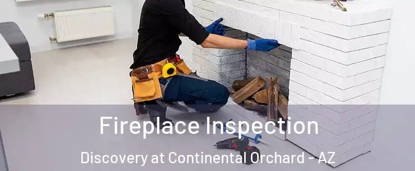 Fireplace Inspection Discovery at Continental Orchard - AZ