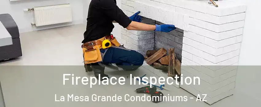 Fireplace Inspection La Mesa Grande Condominiums - AZ