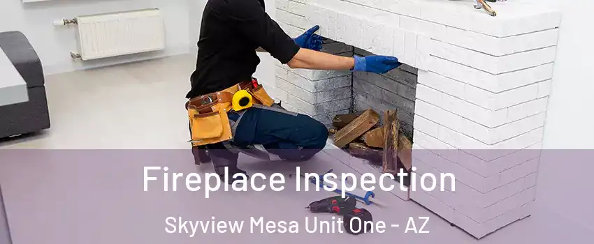 Fireplace Inspection Skyview Mesa Unit One - AZ