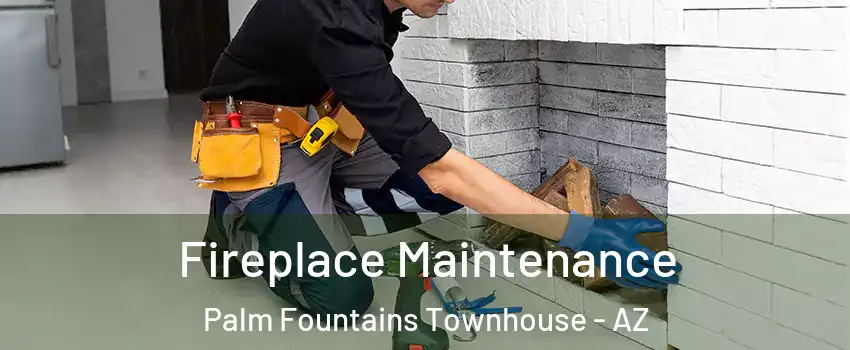 Fireplace Maintenance Palm Fountains Townhouse - AZ