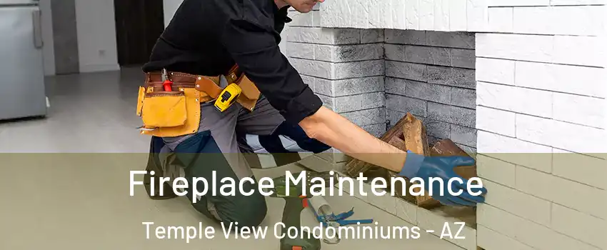 Fireplace Maintenance Temple View Condominiums - AZ