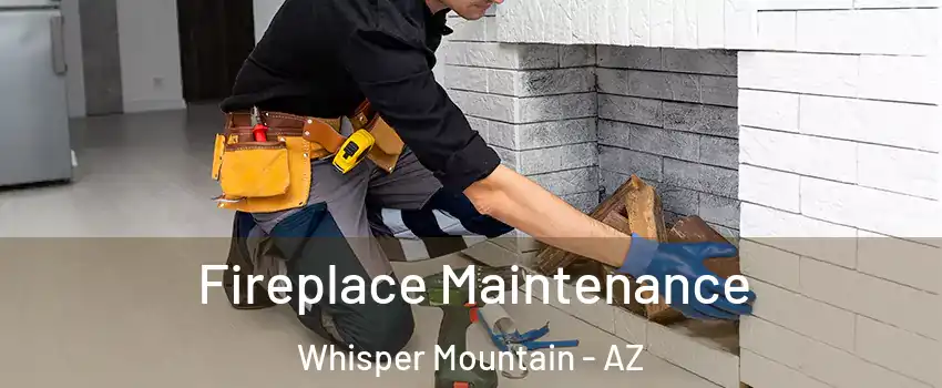 Fireplace Maintenance Whisper Mountain - AZ