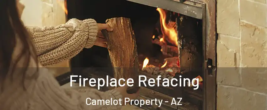 Fireplace Refacing Camelot Property - AZ