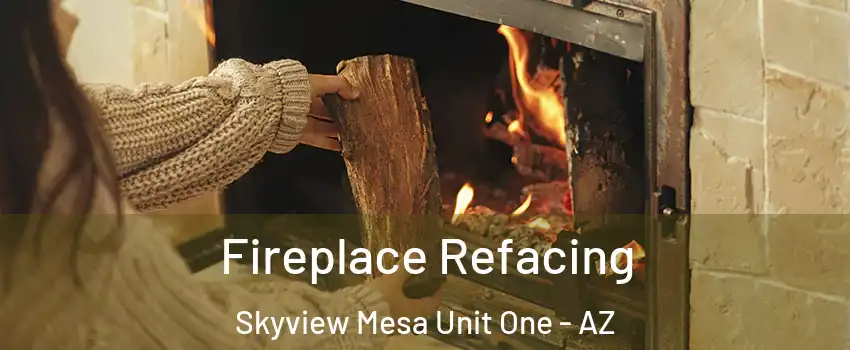 Fireplace Refacing Skyview Mesa Unit One - AZ
