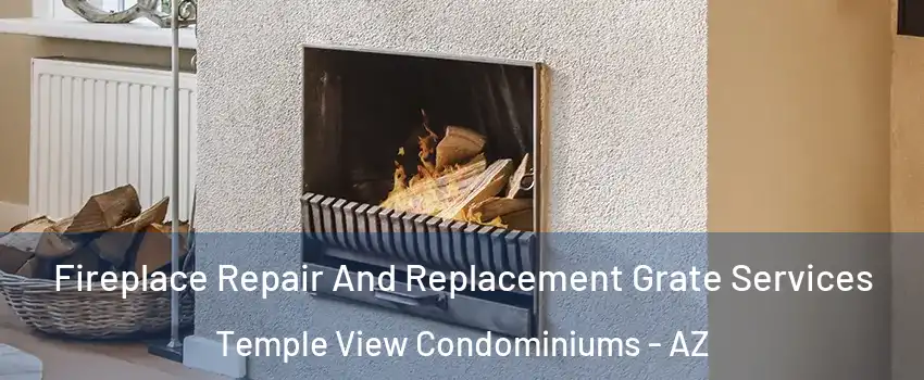 Fireplace Repair And Replacement Grate Services Temple View Condominiums - AZ