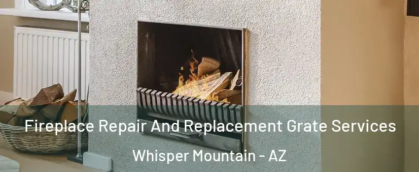 Fireplace Repair And Replacement Grate Services Whisper Mountain - AZ