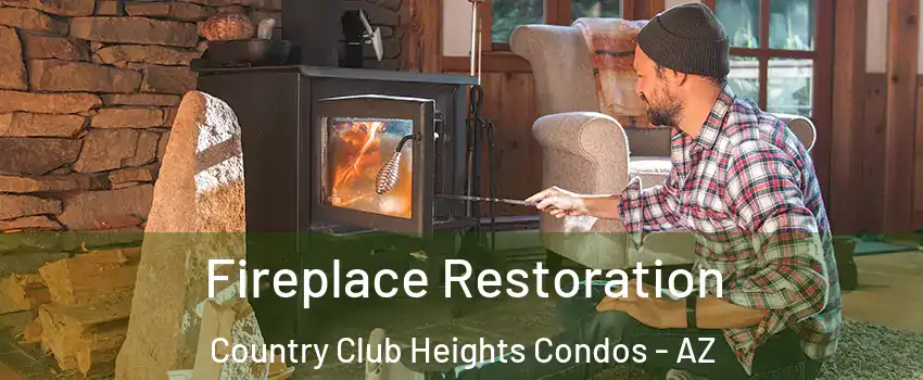 Fireplace Restoration Country Club Heights Condos - AZ