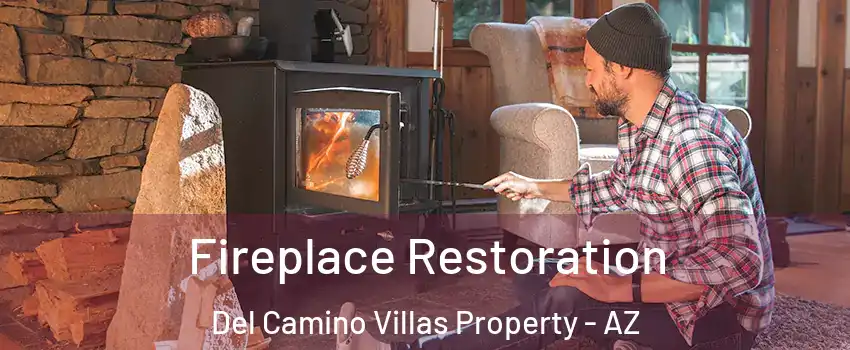 Fireplace Restoration Del Camino Villas Property - AZ