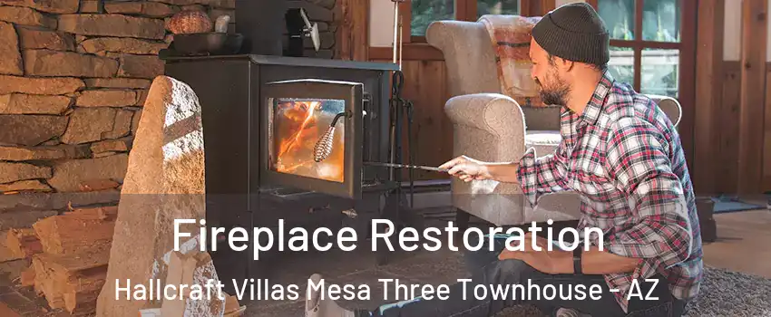 Fireplace Restoration Hallcraft Villas Mesa Three Townhouse - AZ