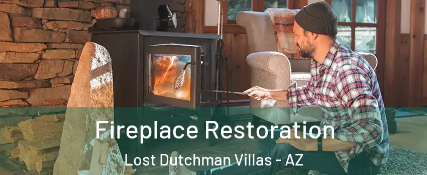 Fireplace Restoration Lost Dutchman Villas - AZ