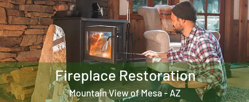 Fireplace Restoration Mountain View of Mesa - AZ