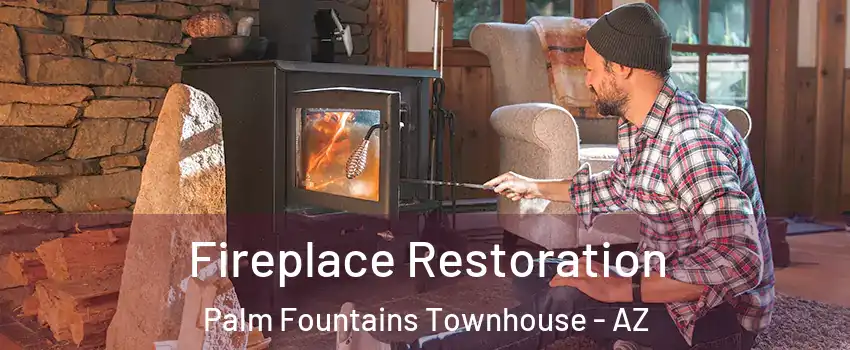 Fireplace Restoration Palm Fountains Townhouse - AZ