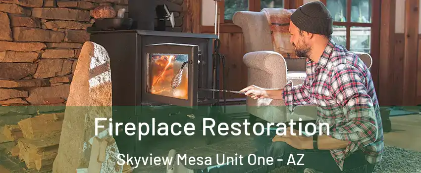 Fireplace Restoration Skyview Mesa Unit One - AZ