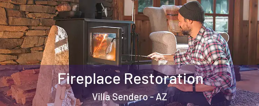 Fireplace Restoration Villa Sendero - AZ