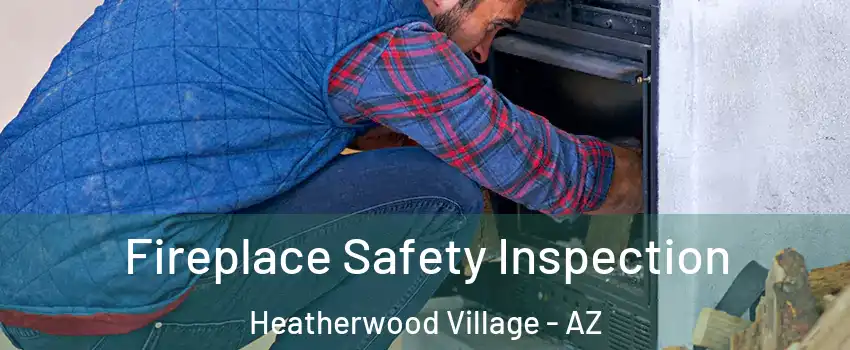 Fireplace Safety Inspection Heatherwood Village - AZ