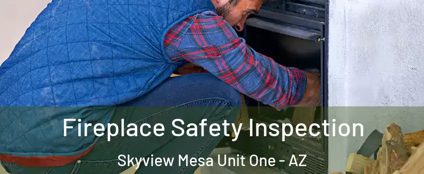 Fireplace Safety Inspection Skyview Mesa Unit One - AZ