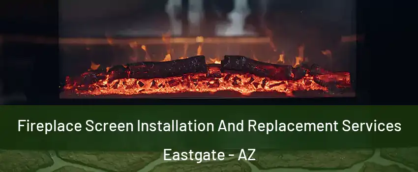 Fireplace Screen Installation And Replacement Services Eastgate - AZ
