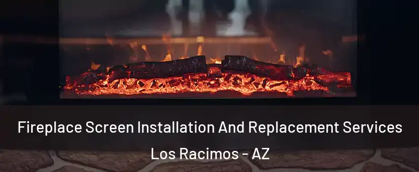 Fireplace Screen Installation And Replacement Services Los Racimos - AZ
