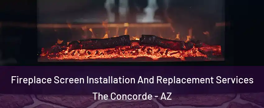 Fireplace Screen Installation And Replacement Services The Concorde - AZ
