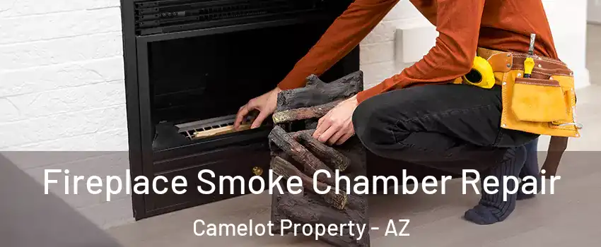 Fireplace Smoke Chamber Repair Camelot Property - AZ