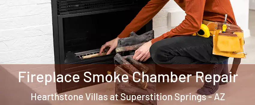 Fireplace Smoke Chamber Repair Hearthstone Villas at Superstition Springs - AZ