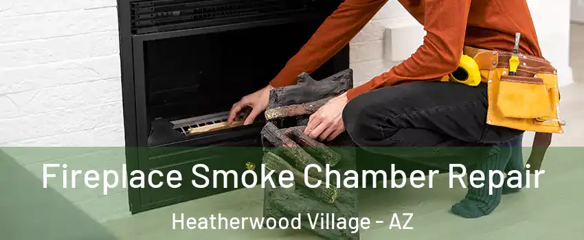 Fireplace Smoke Chamber Repair Heatherwood Village - AZ
