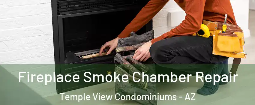 Fireplace Smoke Chamber Repair Temple View Condominiums - AZ