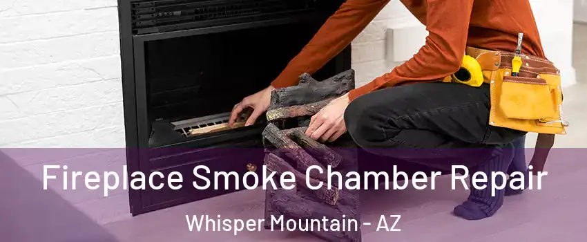 Fireplace Smoke Chamber Repair Whisper Mountain - AZ