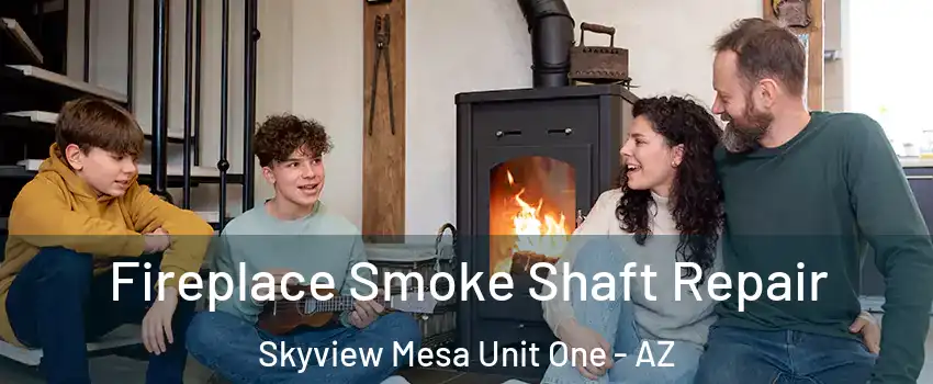 Fireplace Smoke Shaft Repair Skyview Mesa Unit One - AZ