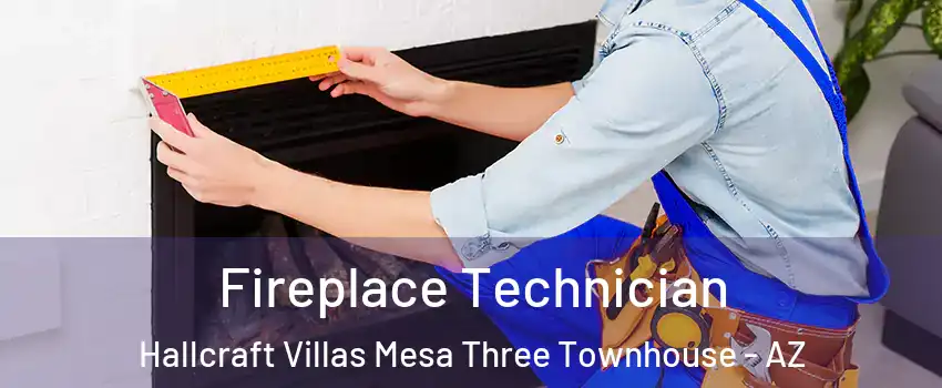 Fireplace Technician Hallcraft Villas Mesa Three Townhouse - AZ