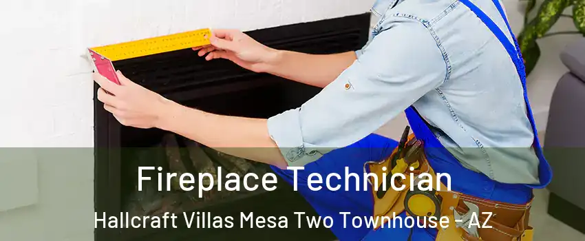 Fireplace Technician Hallcraft Villas Mesa Two Townhouse - AZ