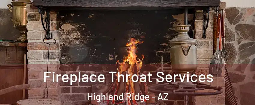 Fireplace Throat Services Highland Ridge - AZ