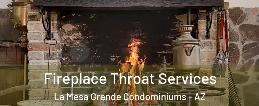Fireplace Throat Services La Mesa Grande Condominiums - AZ