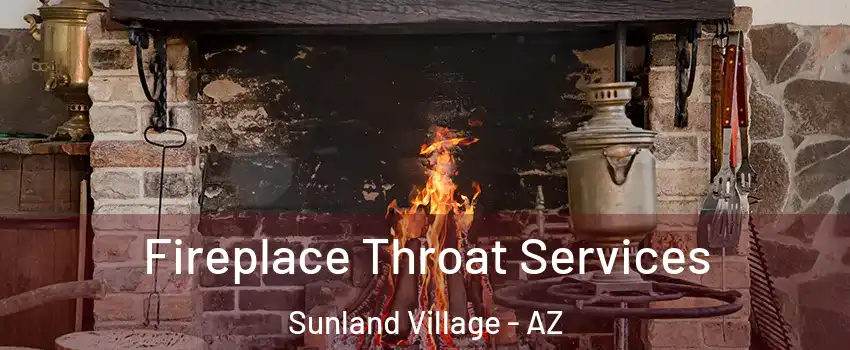 Fireplace Throat Services Sunland Village - AZ