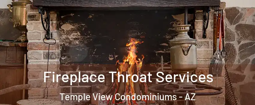Fireplace Throat Services Temple View Condominiums - AZ