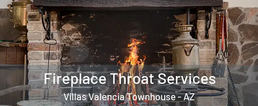 Fireplace Throat Services Villas Valencia Townhouse - AZ