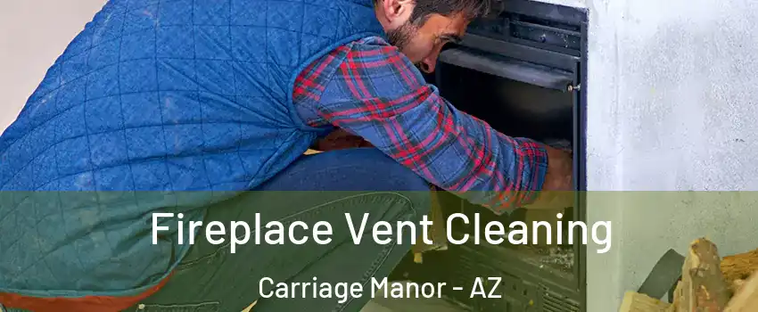 Fireplace Vent Cleaning Carriage Manor - AZ
